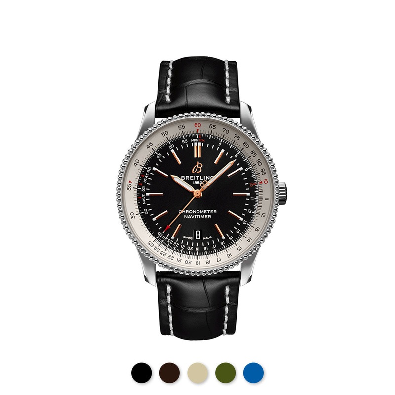 Breitling – Rubber B – Bracelet caoutchouc pour Navitimer 41mm –  Swimskin