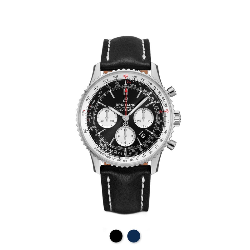 Breitling – Rubber B – Bracelet caoutchouc pour Navitimer 43mm – Srie Bund