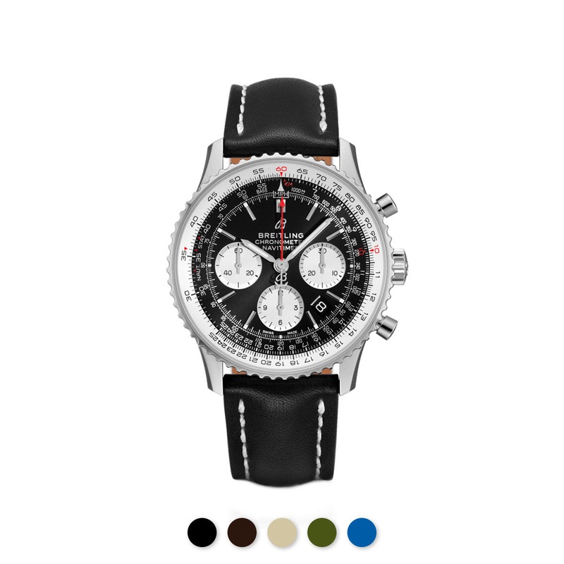 Breitling – Rubber B – Bracelet caoutchouc pour Navitimer 43mm – Swimskin
