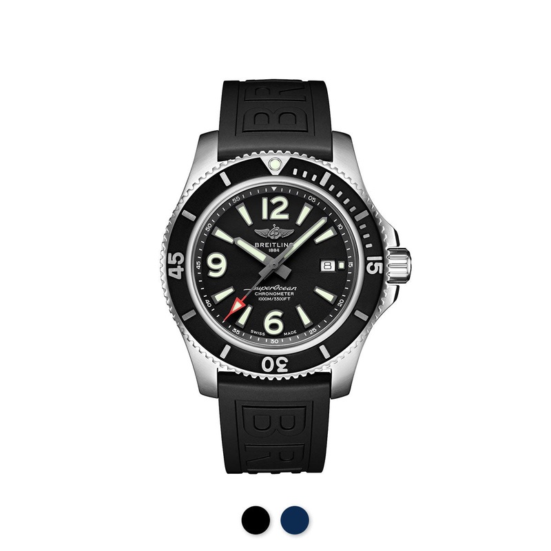 Breitling – Rubber B – Bracelet caoutchouc pour Superocean 44mm – Srie Bund