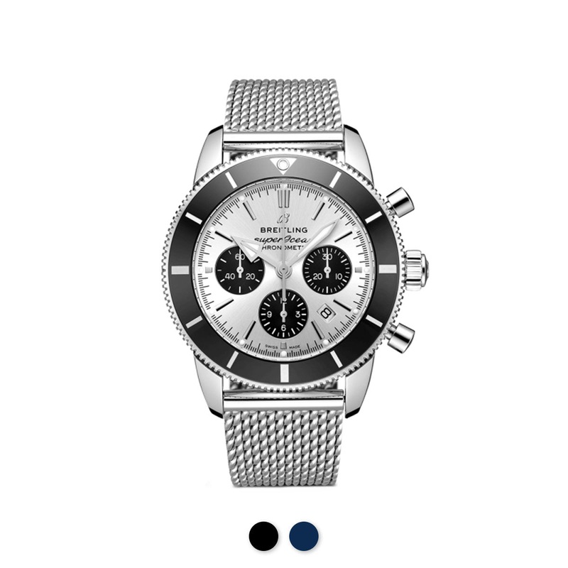Breitling – Rubber B – Bracelet caoutchouc pour Superocean Heritage 44mm – Srie Bund