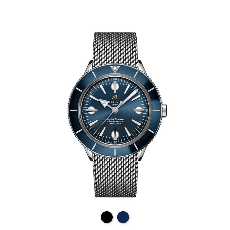 Breitling – Rubber B – Bracelet caoutchouc pour Superocean Heritage ’57 42mm – Srie Bund