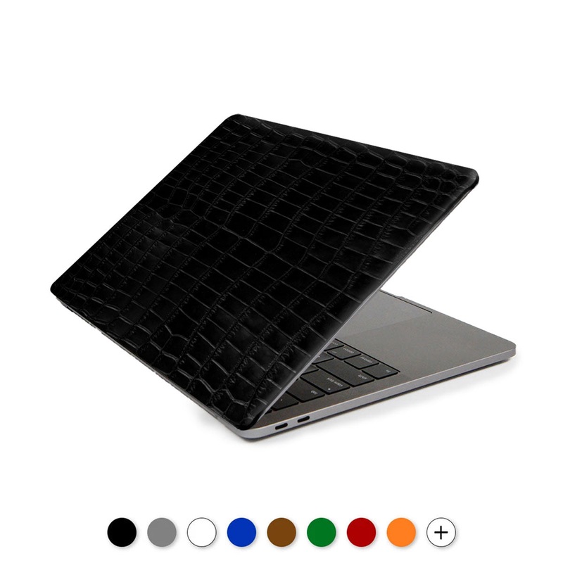 Coque / Cover cuir pour Macbook Pro / Air ( 13, 14, 15 et 16 pouces ) – Alligator