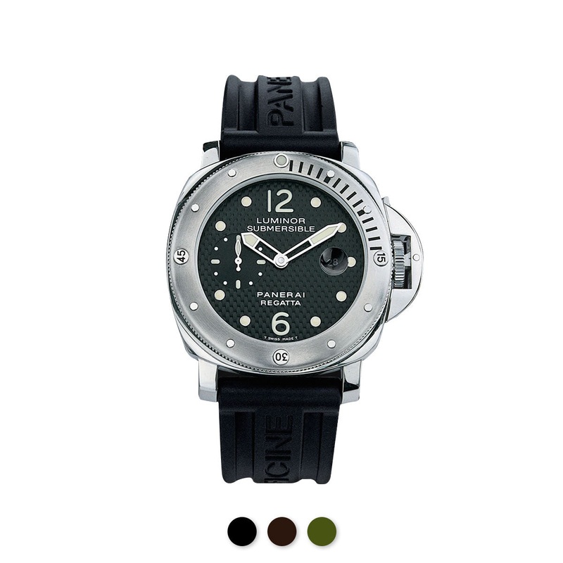 Panerai – Rubber B – Bracelet caoutchouc pour Luminor Submersible 44mm – SwimSkin
