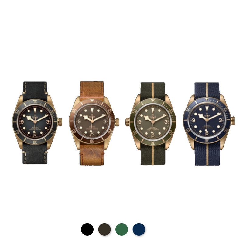 Tudor – Rubber B – Bracelet caoutchouc pour Black Bay Bronze 43mm – Srie boucle ardillon