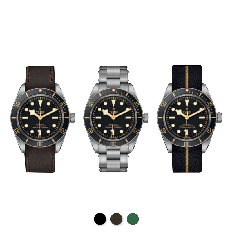 Tudor – Rubber B – Bracelet caoutchouc pour Black Bay Fifty-Eight – Srie boucle ardillon