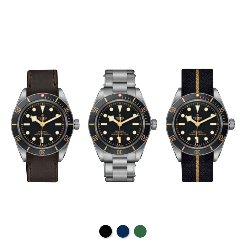 Tudor – Rubber B – Bracelet caoutchouc pour Black Bay Fifty-Eight – Srie Bund