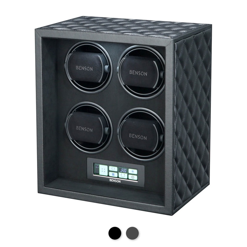 Benson Black Series Cuir 4.22 – Watchwinder 4 montres