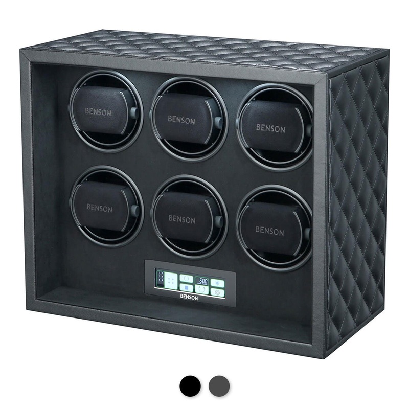 Benson Black Series Cuir 6.22 – Watchwinder 6 montres