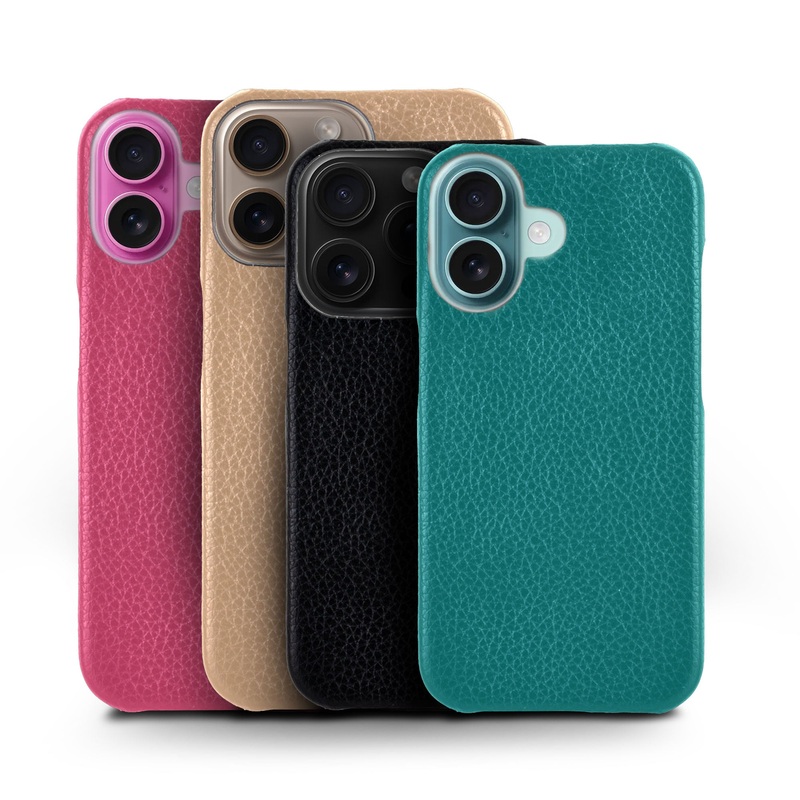 Coque cuir Slim pour iPhone 16 ( Tous modles )  – Buffle