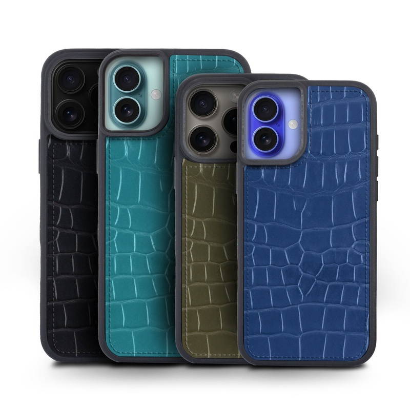 Coque Sport case cuir pour iPhone 16 ( Tous modles ) – Alligator