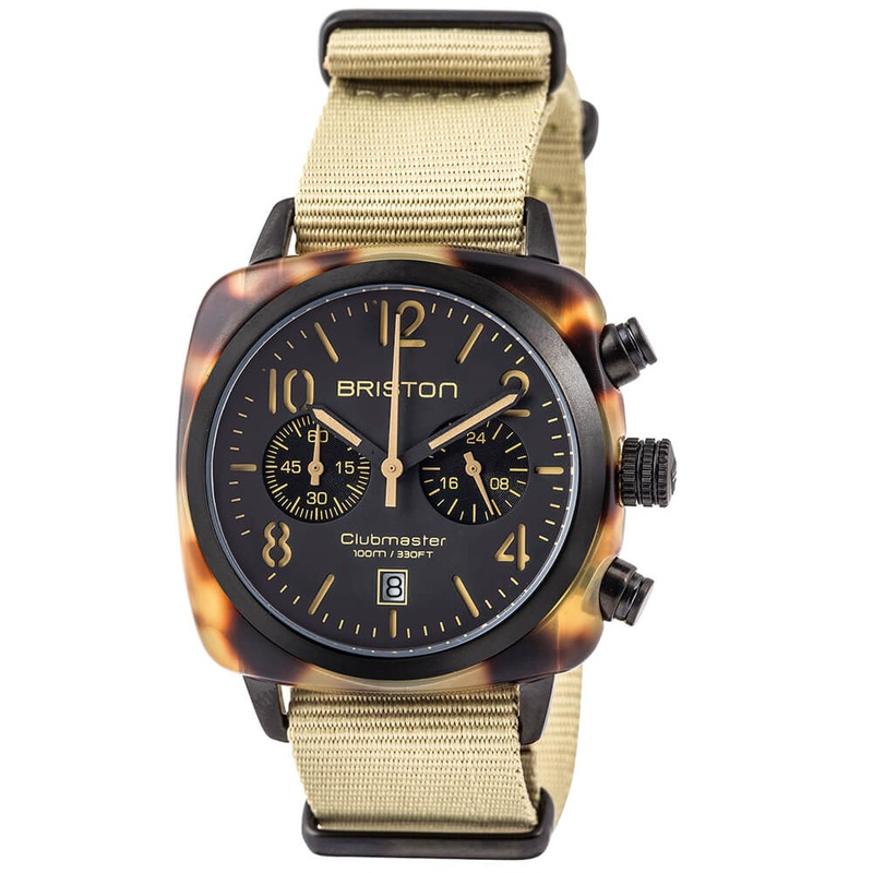MONTRE BRISTON – CLUBMASTER CLASSIC ACTATE  SAFARI