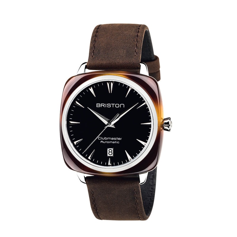 MONTRE BRISTON – CLUBMASTER ICONIC ACTATE  NOIR