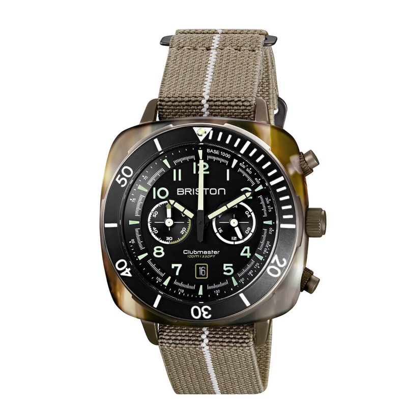 MONTRE BRISTON – CLUBMASTER OUTDOOR ACTATE – JUNGLE