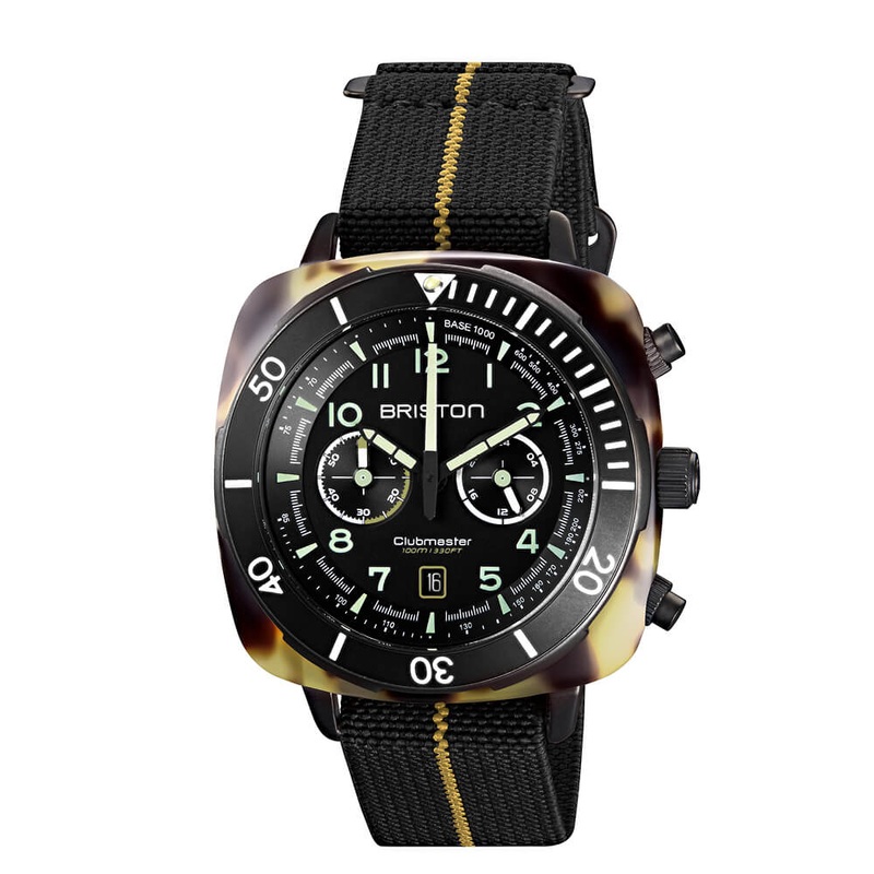 MONTRE BRISTON – CLUBMASTER OUTDOOR ACTATE – SAFARI
