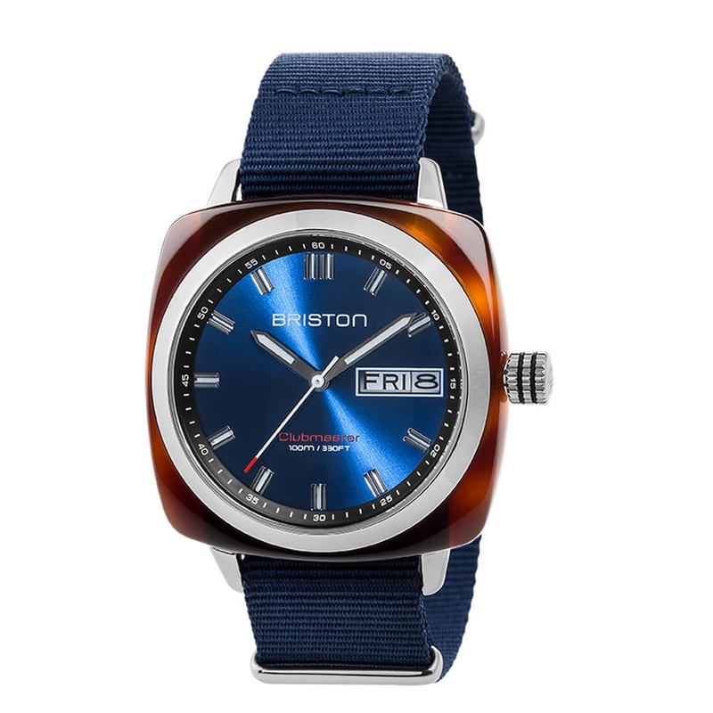 MONTRE BRISTON – CLUBMASTER SPORT HMS  BLEU
