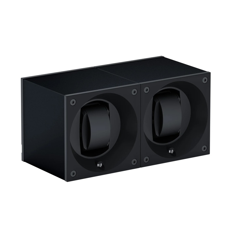 SwissKubiK – Watchwinder Masterbox Aluminium Duo