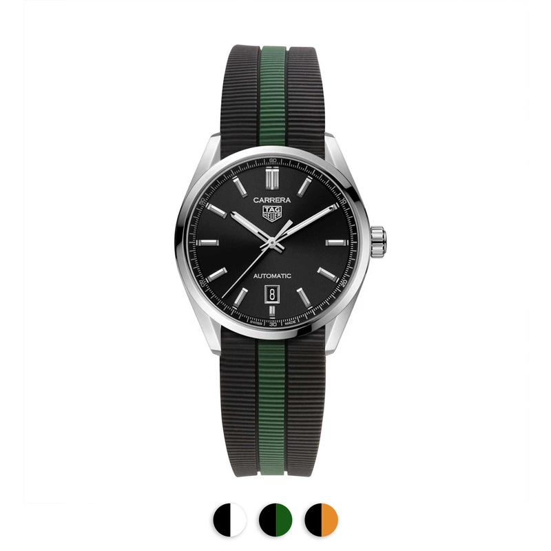 Tag Heuer Carrera – Bracelet montre caoutchouc intgr Racer – Rubber