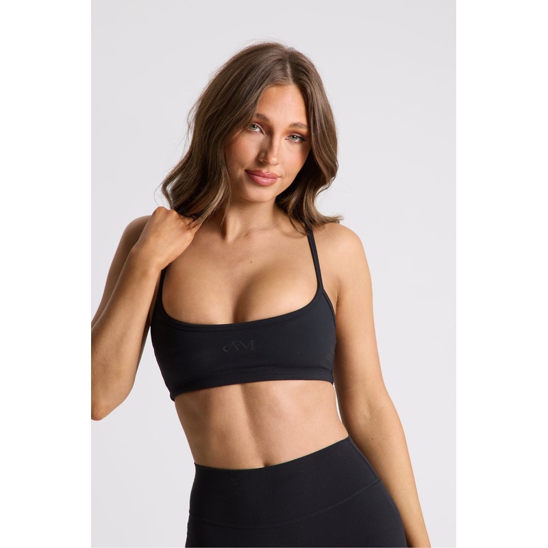 Black Thin Strap Crop|XS|S|M|L|XL|2XL