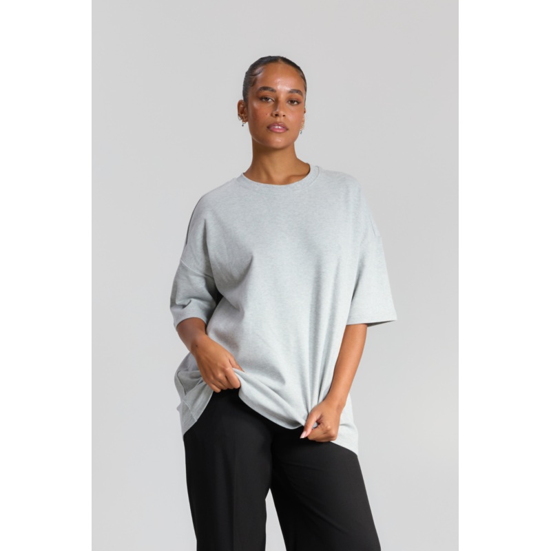 Heather Oversized Tee|XS|S|M|L|XL|2XL|3XL