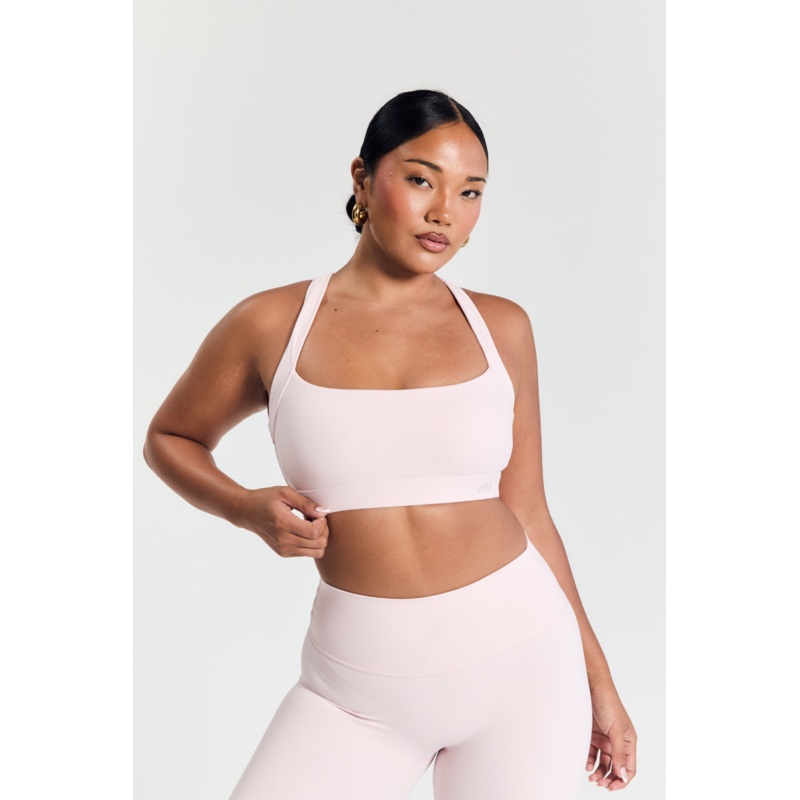 Pink X-Back Crop|XS|S|M|L|XL|2XL