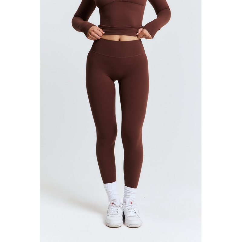 Brown Subtle Scrunch Legging|XS|S|M|L|XL|2XL|3XL
