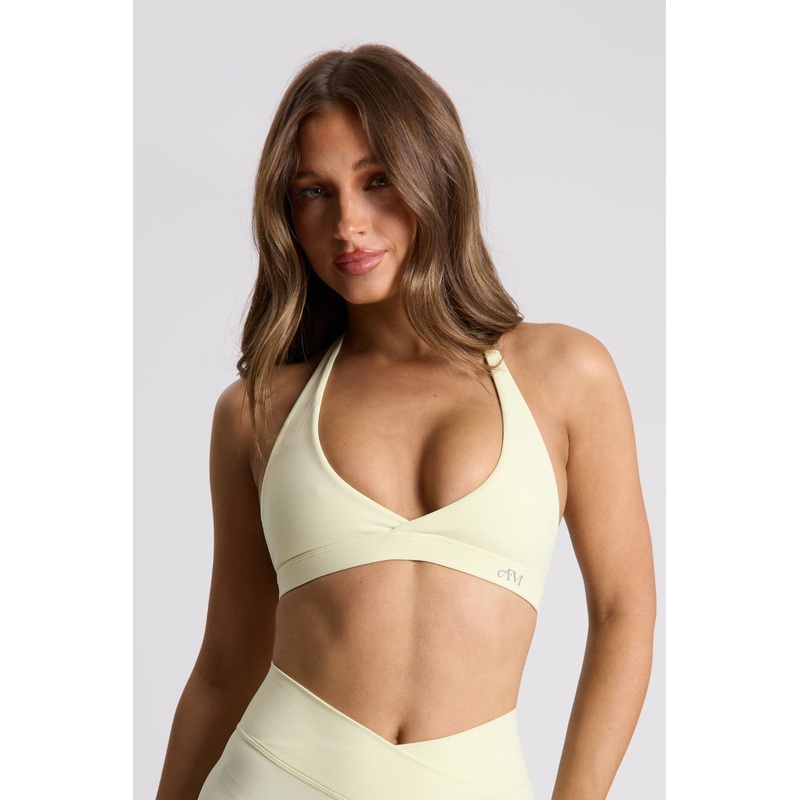 Lemon Micro Halter Crop|XS|S|M|L|XL|2XL|3XL