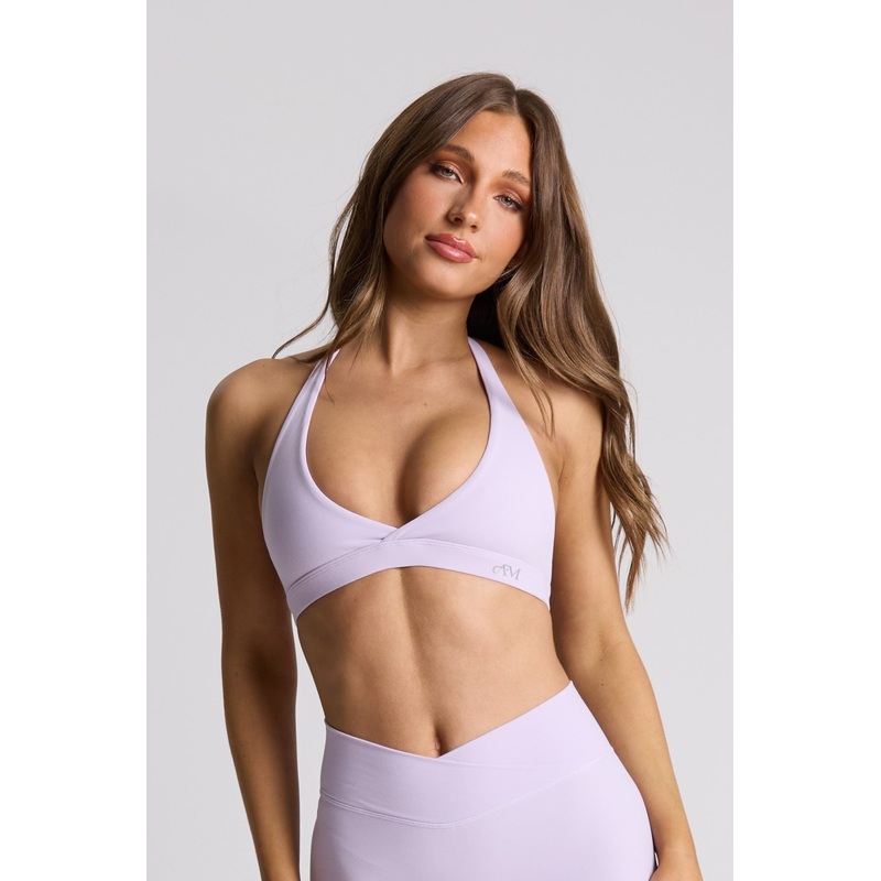 Lilac Micro Halter Crop|XS|S|M|L|XL|2XL|3XL