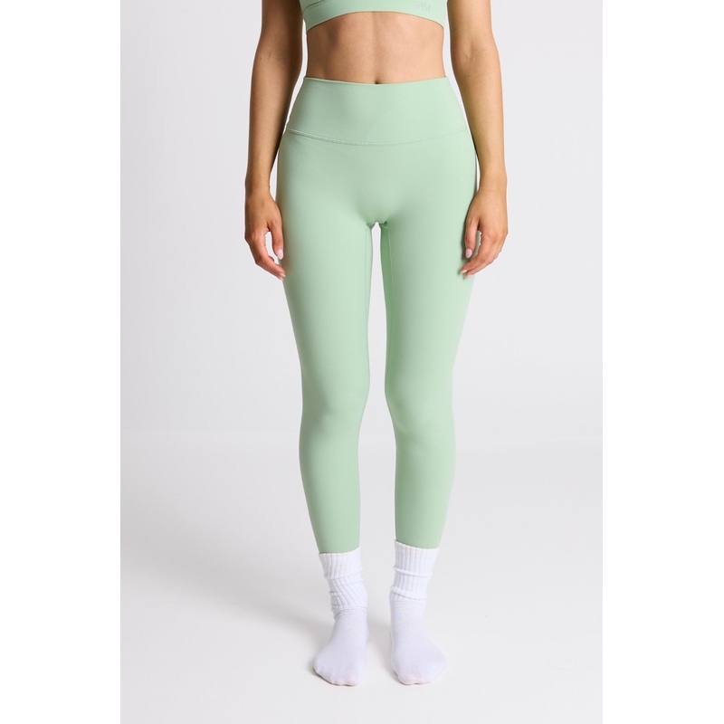 Matcha Subtle Scrunch Leggings