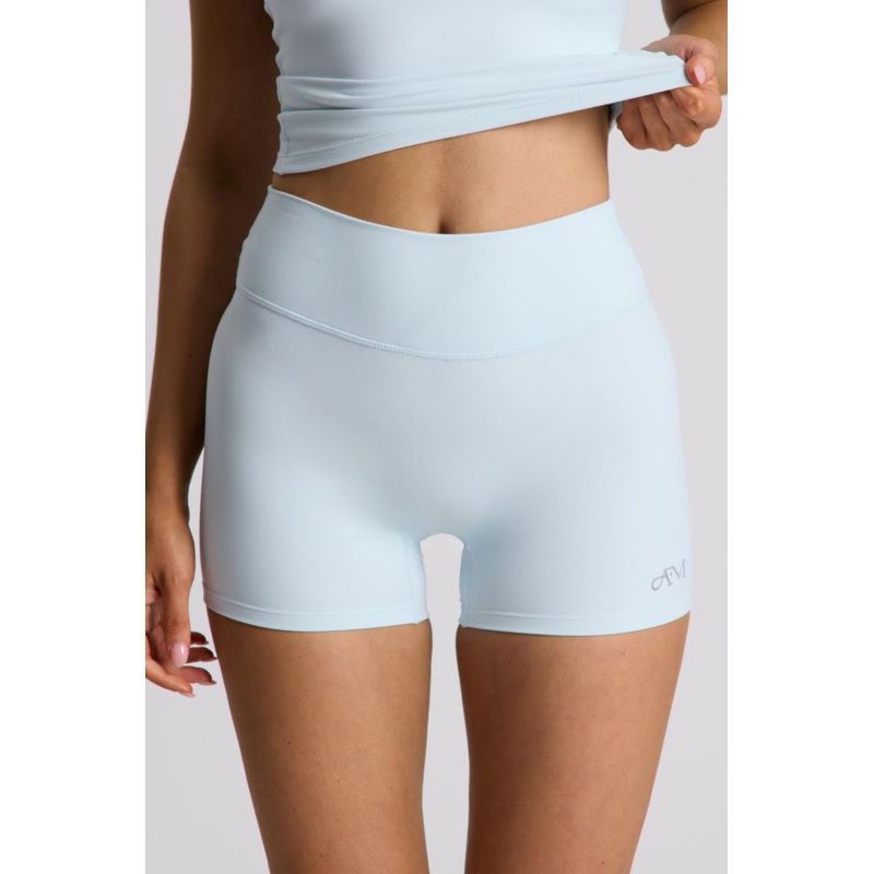 Periwinkle Subtle Scrunch Bike Short
