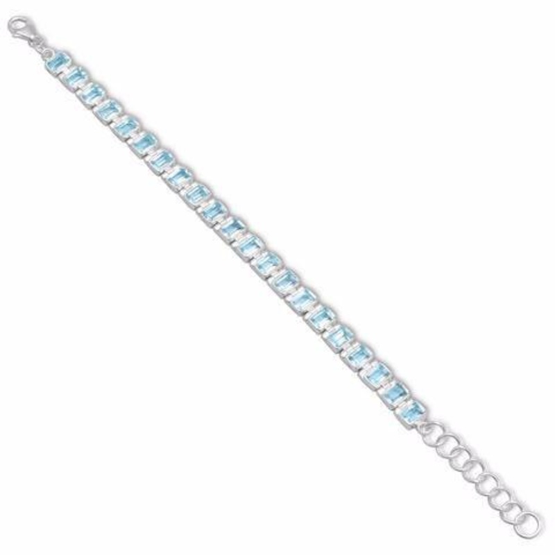 Blue Topaz Bracelet