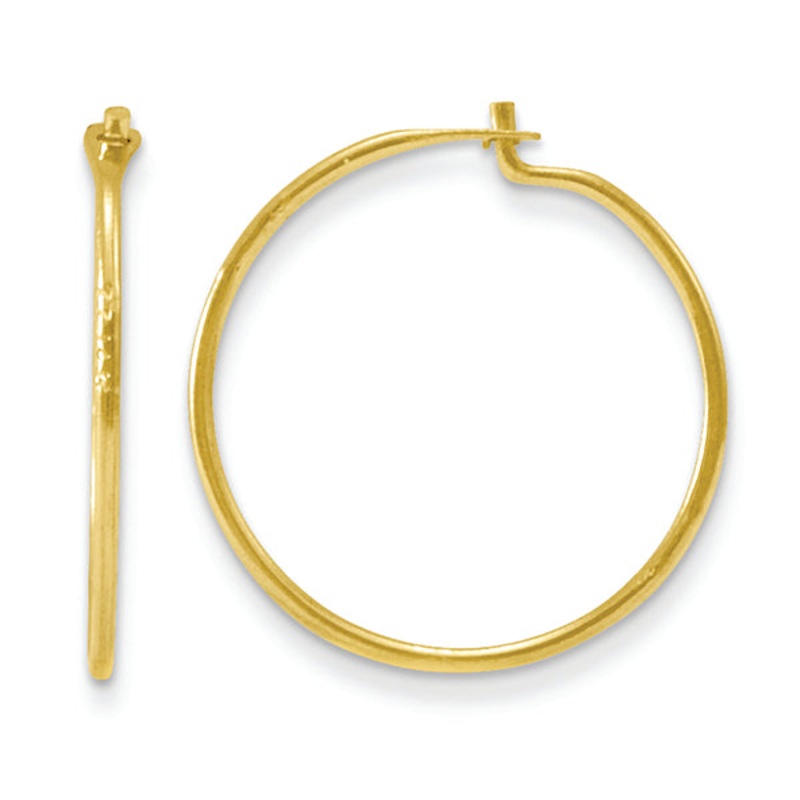 14K Yellow Gold Madi K Endless Hoop Earrings