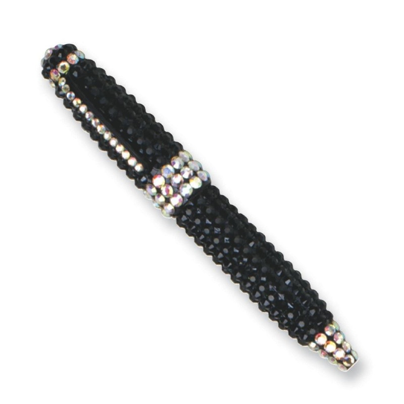 Black Swarovski Ball-Point Pen