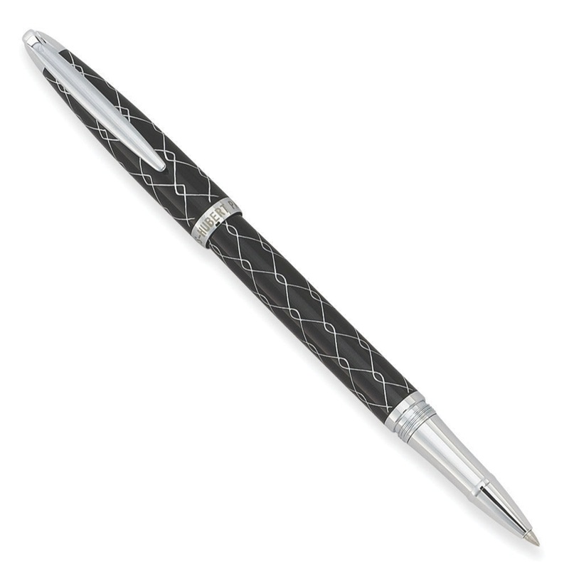 Charles Hubert Diamond Pattern Roller Ball Pen