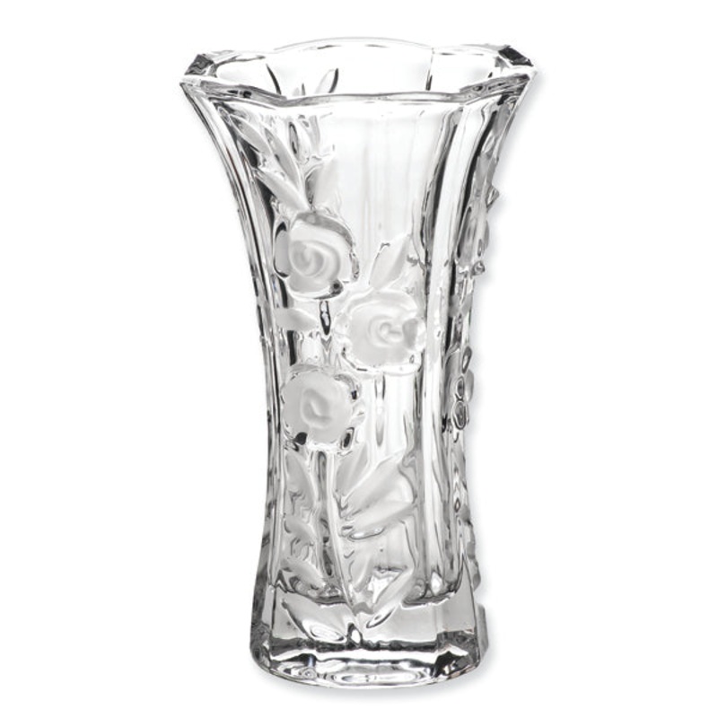 Large Crystal Bud Vase