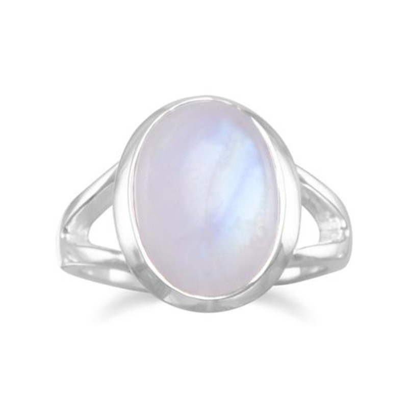 Rainbow Moonstone Ring|5.0|6.0|7.0|8.0|9.0|10.0|11.0