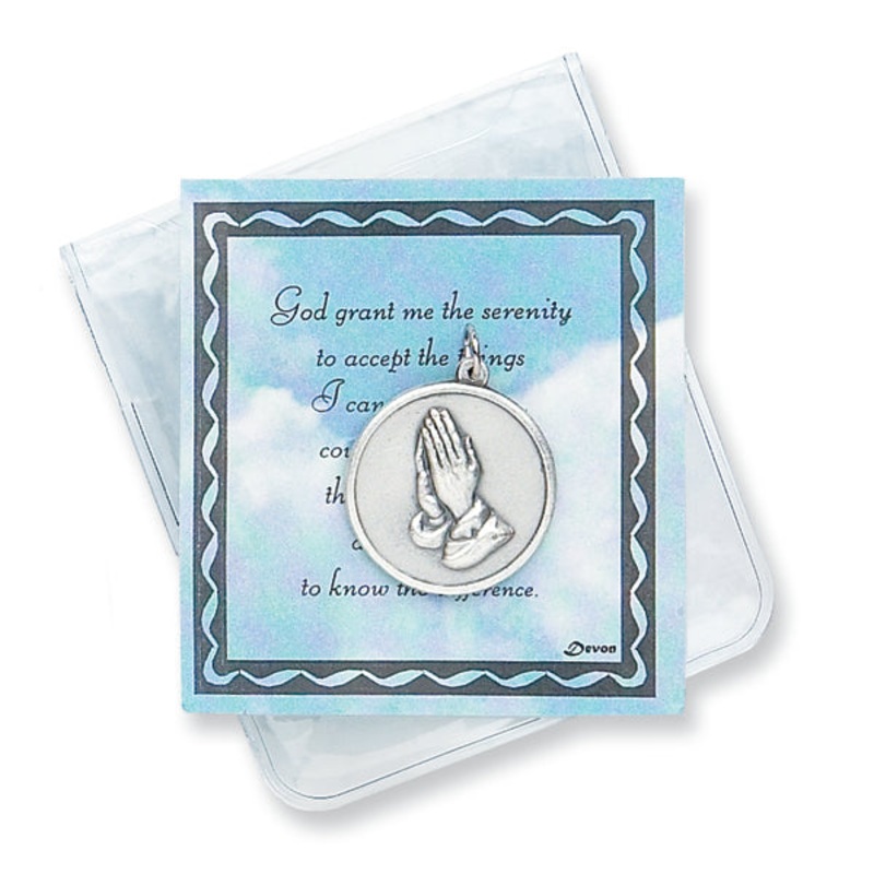 Serenity Prayer Devotional Pocket Medal