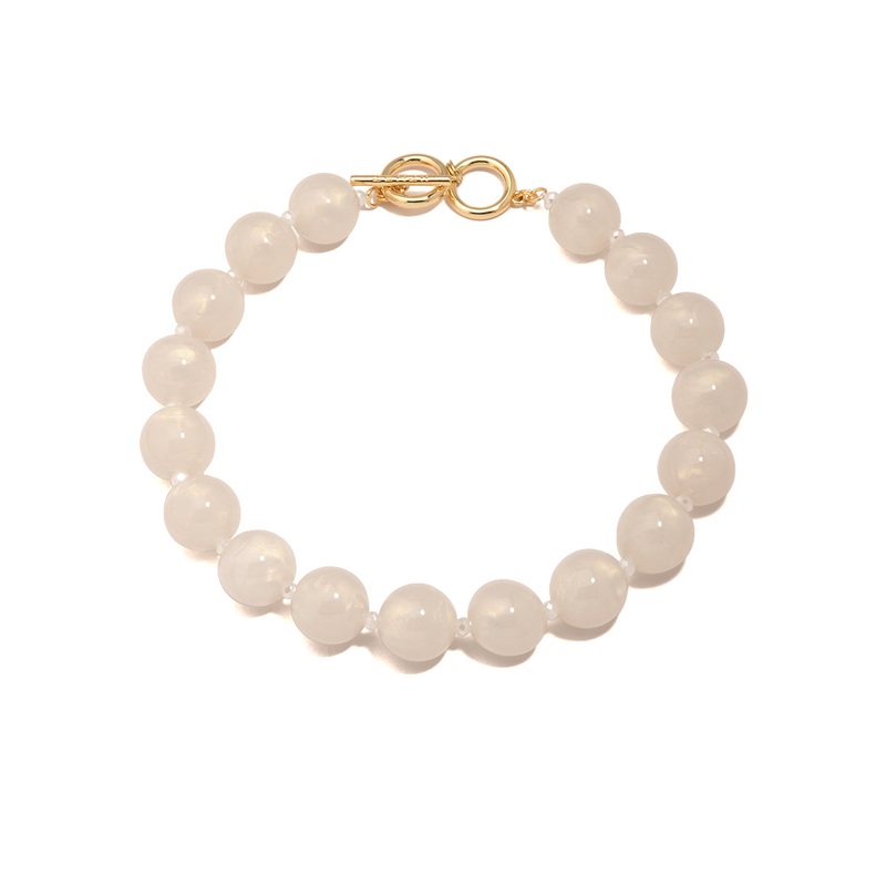 Fashion Iridescent Beaded  Collar Necklace