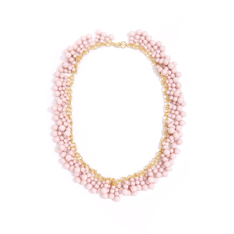 Fashion Rose Dew Drops Necklace