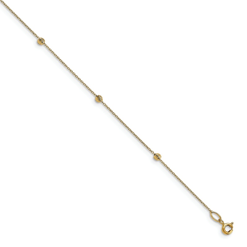 Leslie’s 14K Gold Anklet