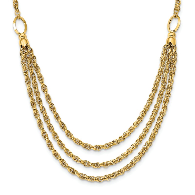Leslie’s 14K Multi-layer Necklace