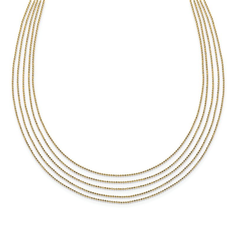 Leslie’s 14K Multi-layered Necklace
