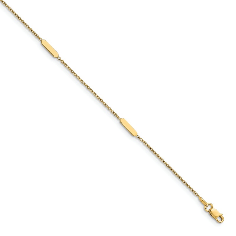 Leslie’s 14K Yellow Gold Anklet