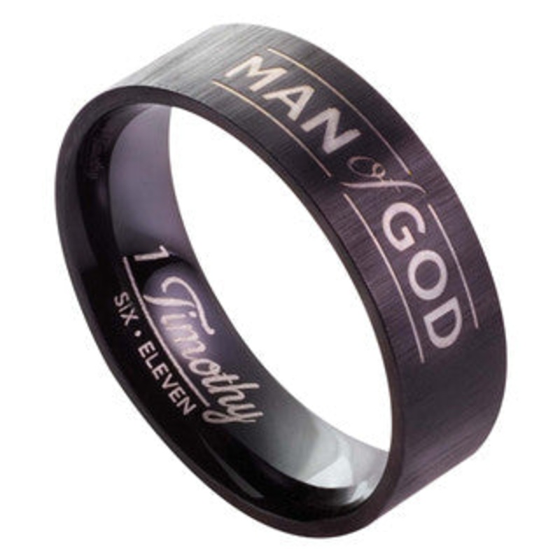 Stainless Steel Man’s Ring
