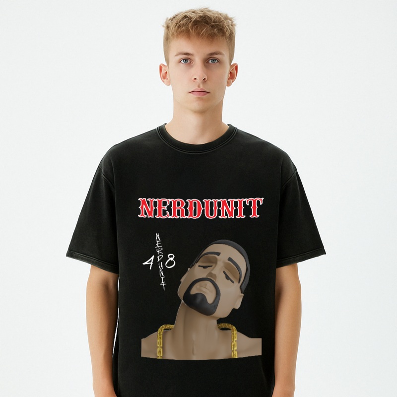 GAZE Washed Tee | Black|S|M|L|XL