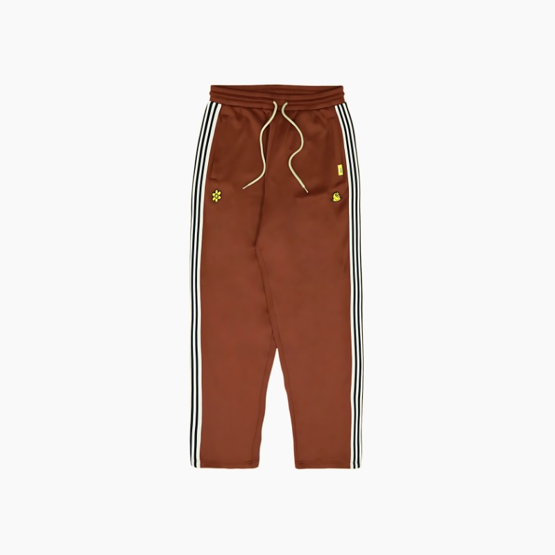 MELTING SMILEYWORLDTRACK PANTS | BROWN