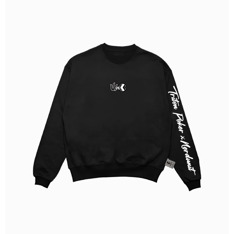 NU CHIPS TRITON SWEATERSHIRT | BLACK
