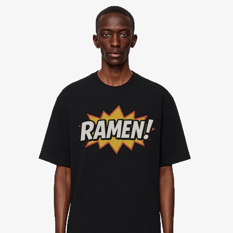RAMEN Tee | Black|XS|S|M|L|XL