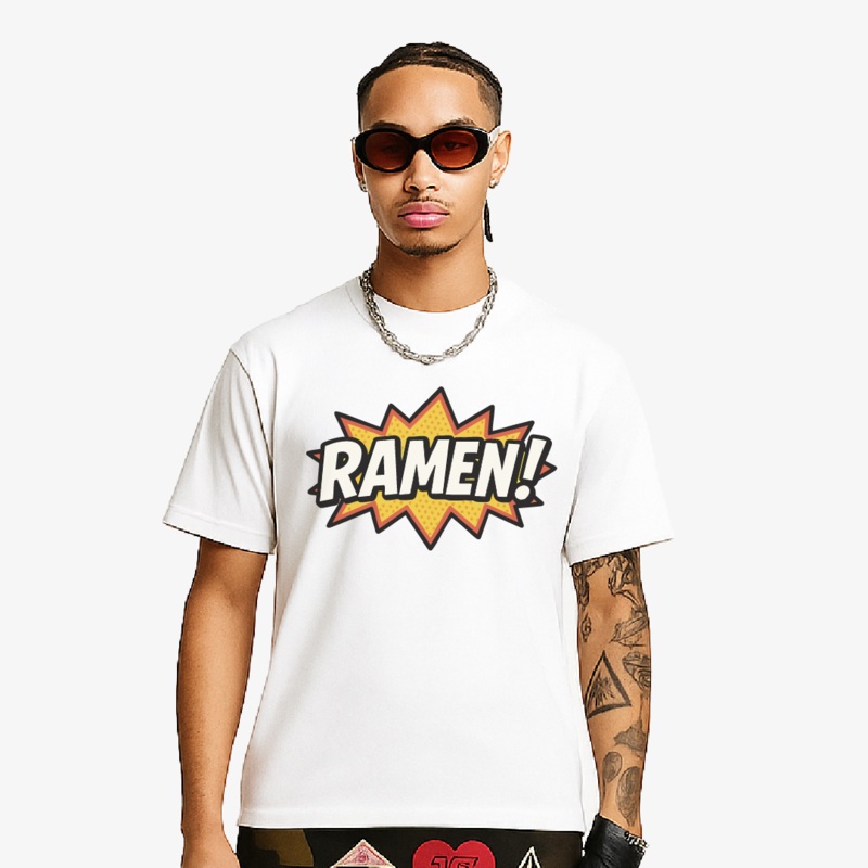RAMEN Tee | Crisp White|XS|S|M|L|XL