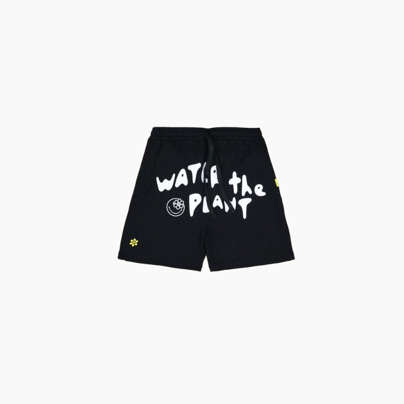 SMILEYWORLD FLOW SHORTS | BLACK